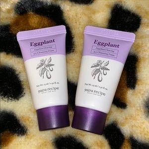 🆕 Set of 2 Papa Recipe Eggplant Cleansing Foam
